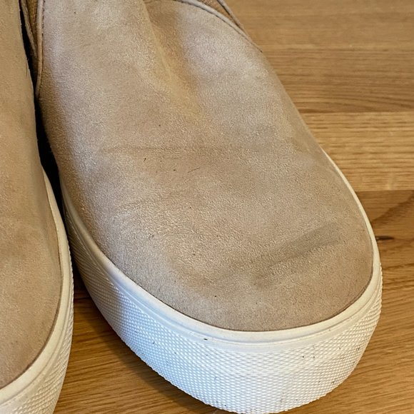 Steve Madden Gills Platform Tan Suede - Picture 5 of 12